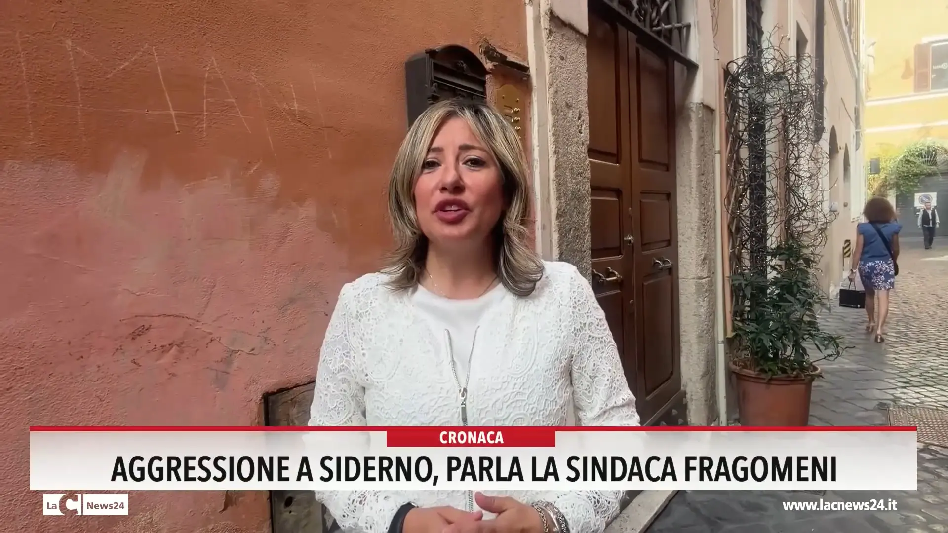 Aggressione a Siderno, parla la sindaca Fragomeni