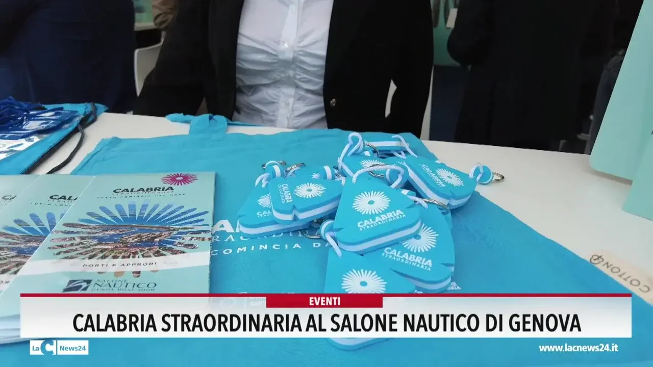 Calabria straordinaria al salone nautico di Genova