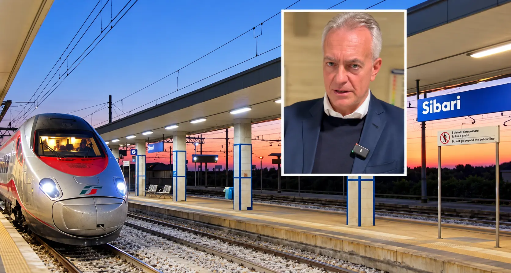 Frecciarossa Sibari-Bolzano, Gallo smentisce la soppressione e rilancia: «Porterà a Milano e Torino»\n