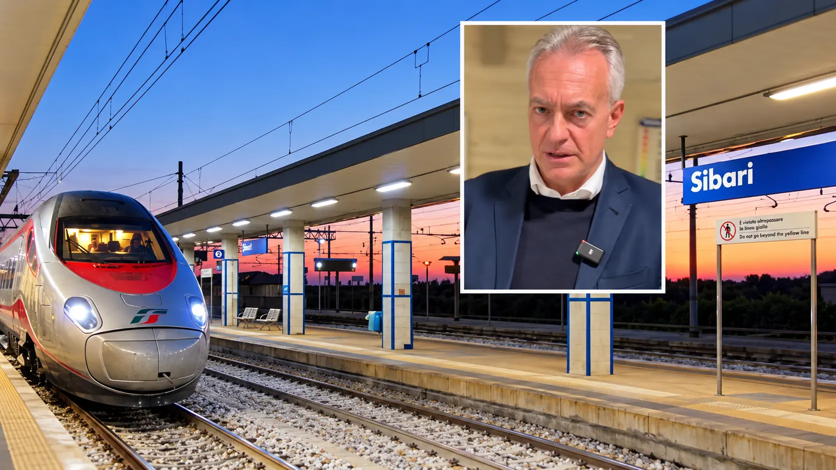 Frecciarossa Sibari-Bolzano, Gallo smentisce la soppressione e rilancia: «Porterà a Milano e Torino»\n