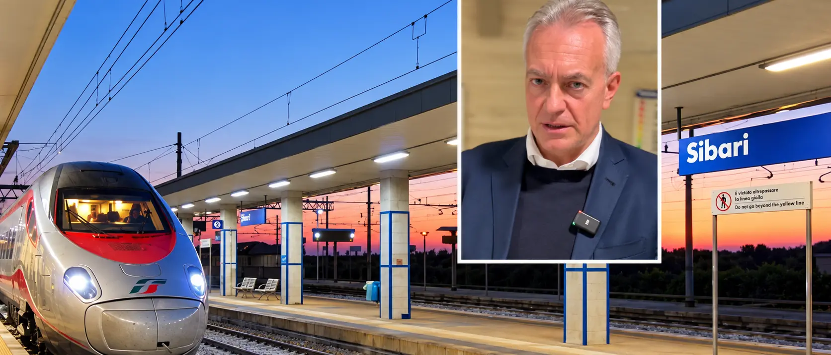 Frecciarossa Sibari-Bolzano, Gallo smentisce la soppressione e rilancia: «Porterà a Milano e Torino»\n