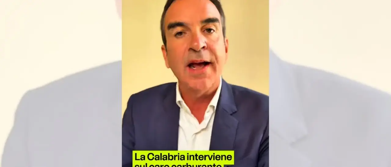 Caro carburanti, Occhiuto annuncia 15 milioni per i calabresi: «Fatto il massimo per aiutare famiglie e imprese»\n