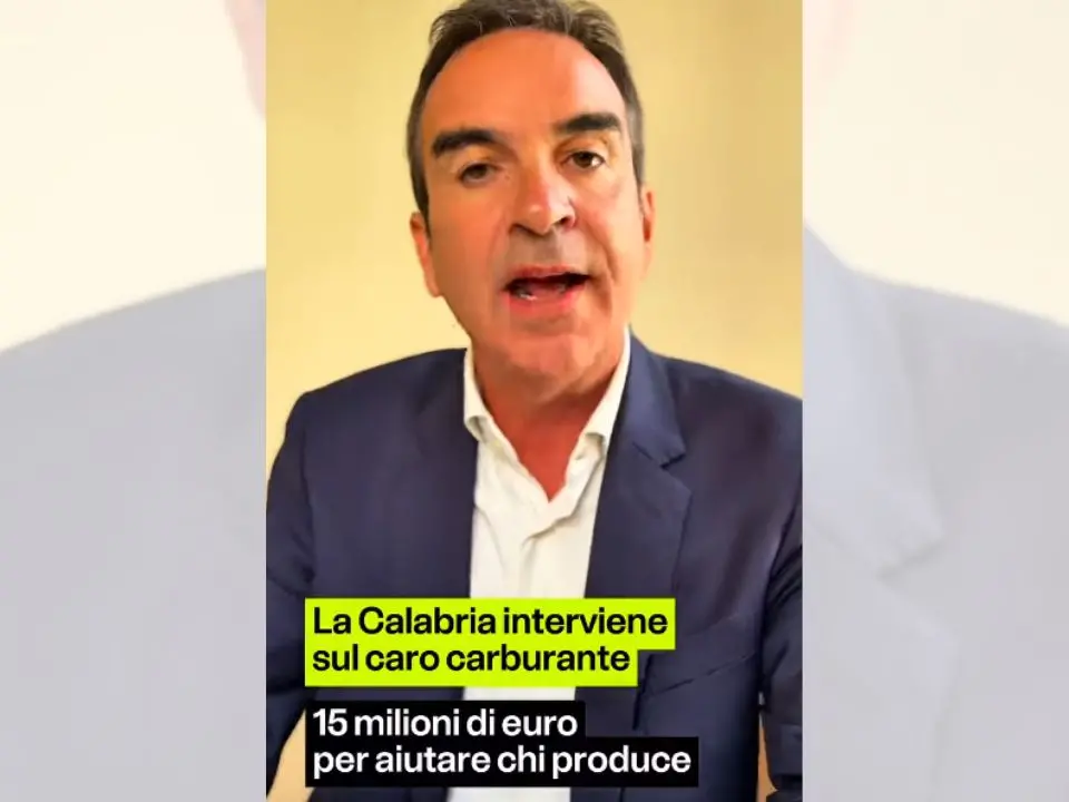 Caro carburanti, Occhiuto annuncia 15 milioni per i calabresi: «Fatto il massimo per aiutare famiglie e imprese»