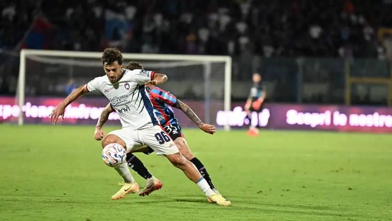 Fc Crotone, sfuma nel finale il colpo al “Massimino”:\u00A0il Catania rimonta e vince 2-1 con Coda\n
