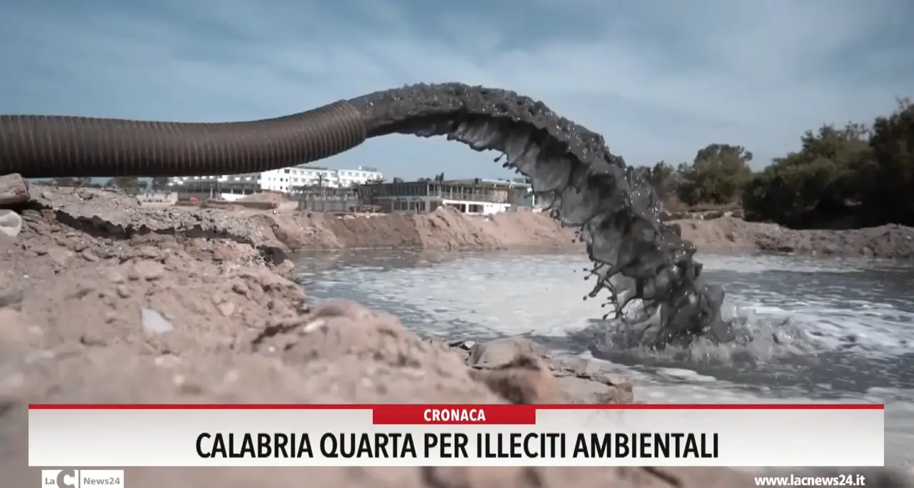 Calabria quarta per illeciti ambientali