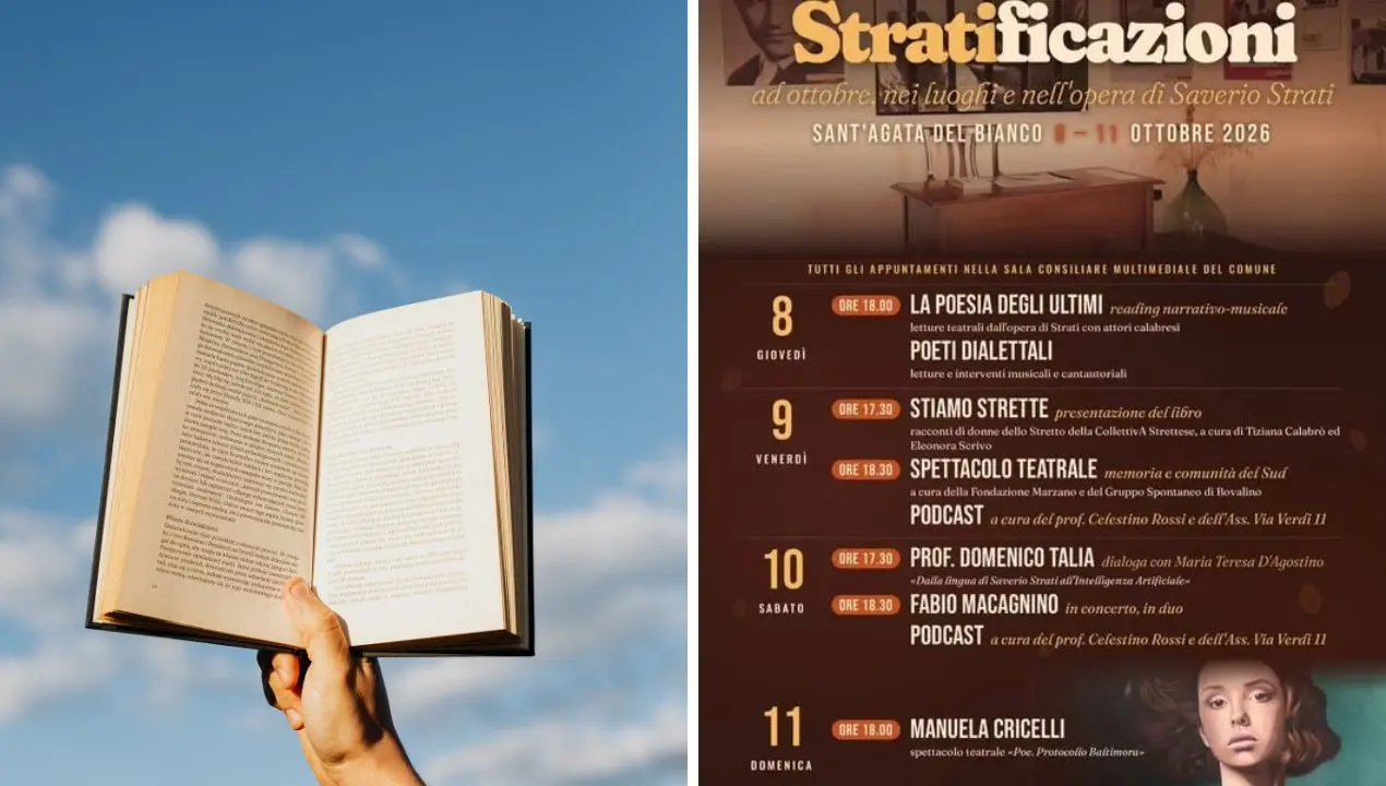 Sant’Agata del Bianco, torna “Stratificazioni d’autunno”: quattro giorni nel segno di Saverio Strati\n