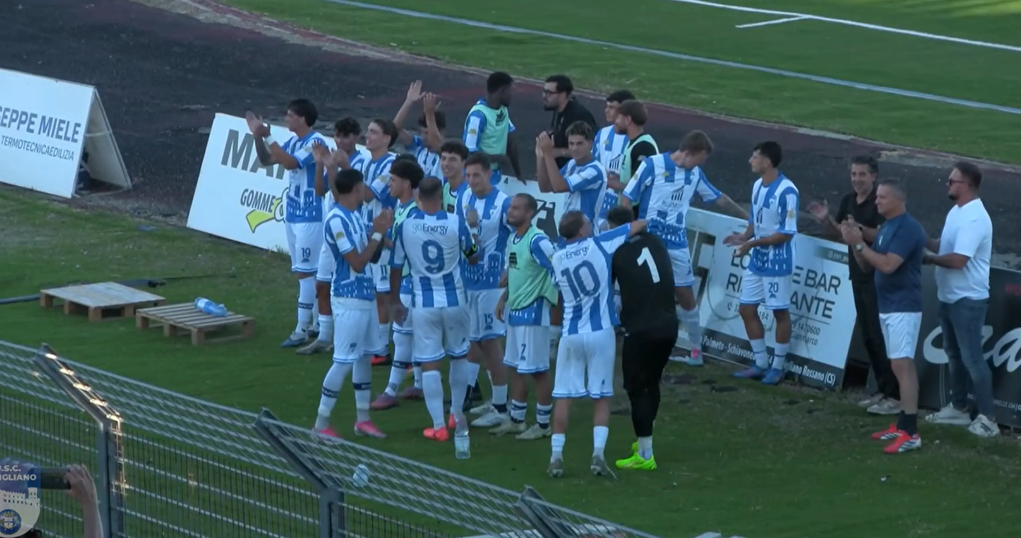 Promozione A, il Corigliano non sbaglia: quattro vittorie su quattro e fuga in vetta\n