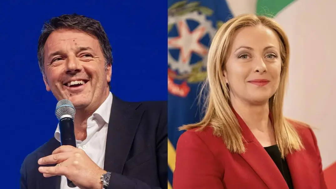 <p>Renzi e Meloni</p>\\n