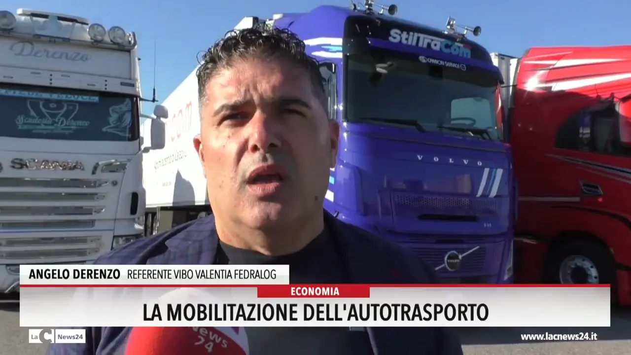 Alla Cittadella la mobilitazione degli autotrasportatori