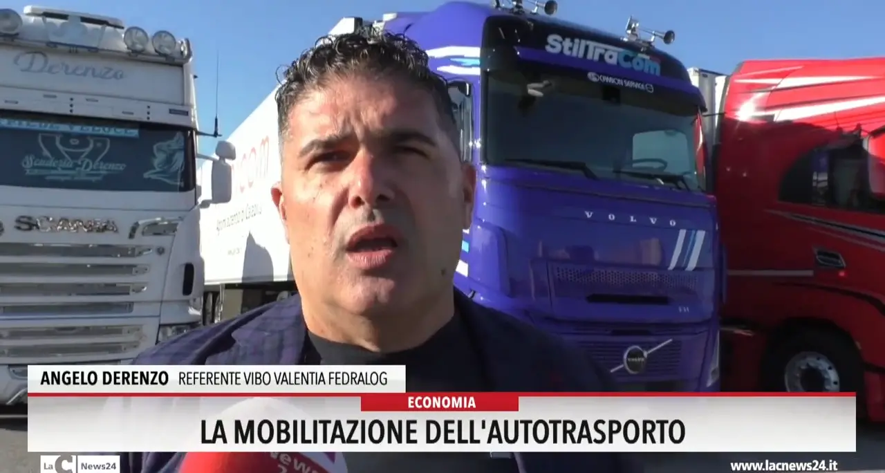 Alla Cittadella la mobilitazione degli autotrasportatori