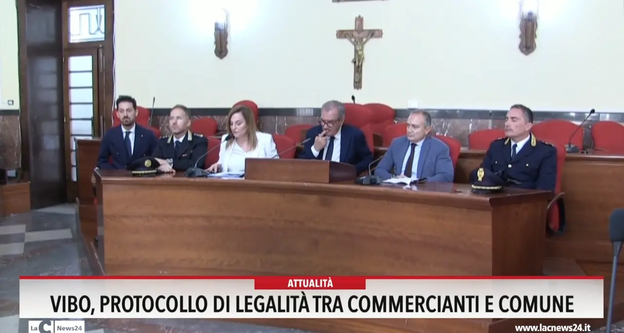 Vibo, protocollo di legalità tra commercianti e comune