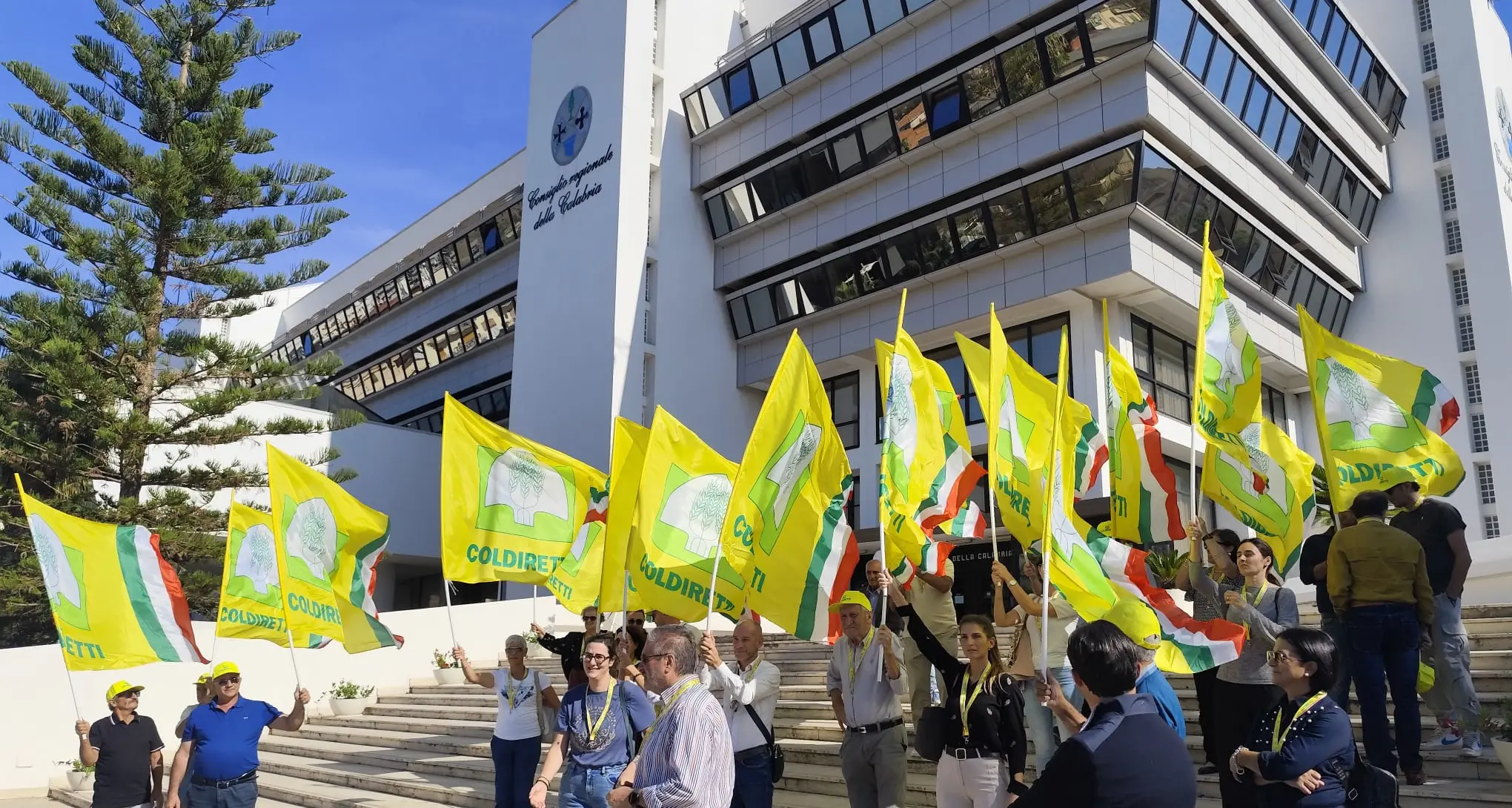 Coldiretti in sit-in a Reggio Calabria: «Senza sostegni a rischio la competitività delle aziende agricole»\n