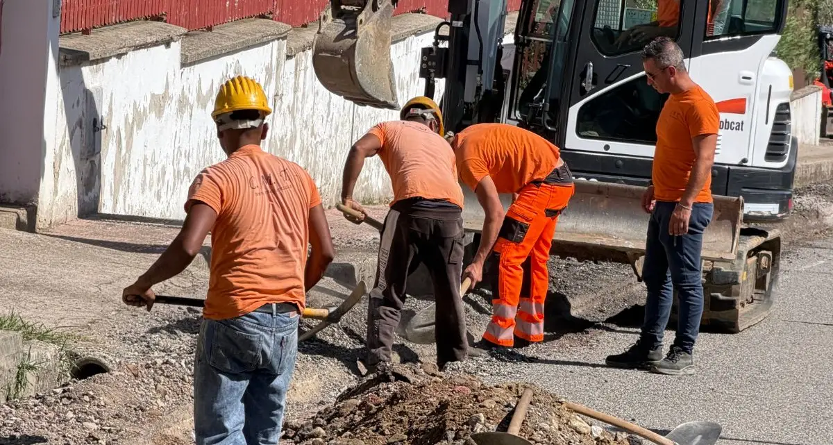 Rende, lavori in corso sulla rete idrica tra Metropolis, cinema Garden e Campagnano\n