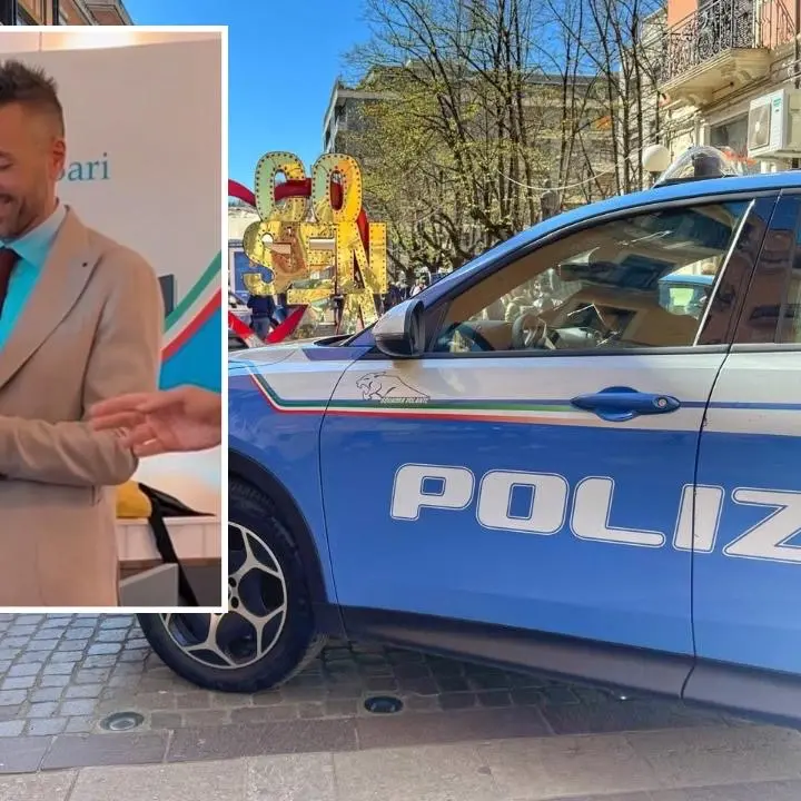 Giuseppe Valerio alla guida della Squadra Mobile di Cosenza\n