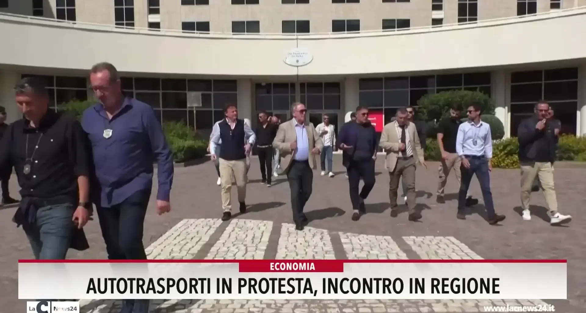 Autotrasporti in protesta, incontro in Regione