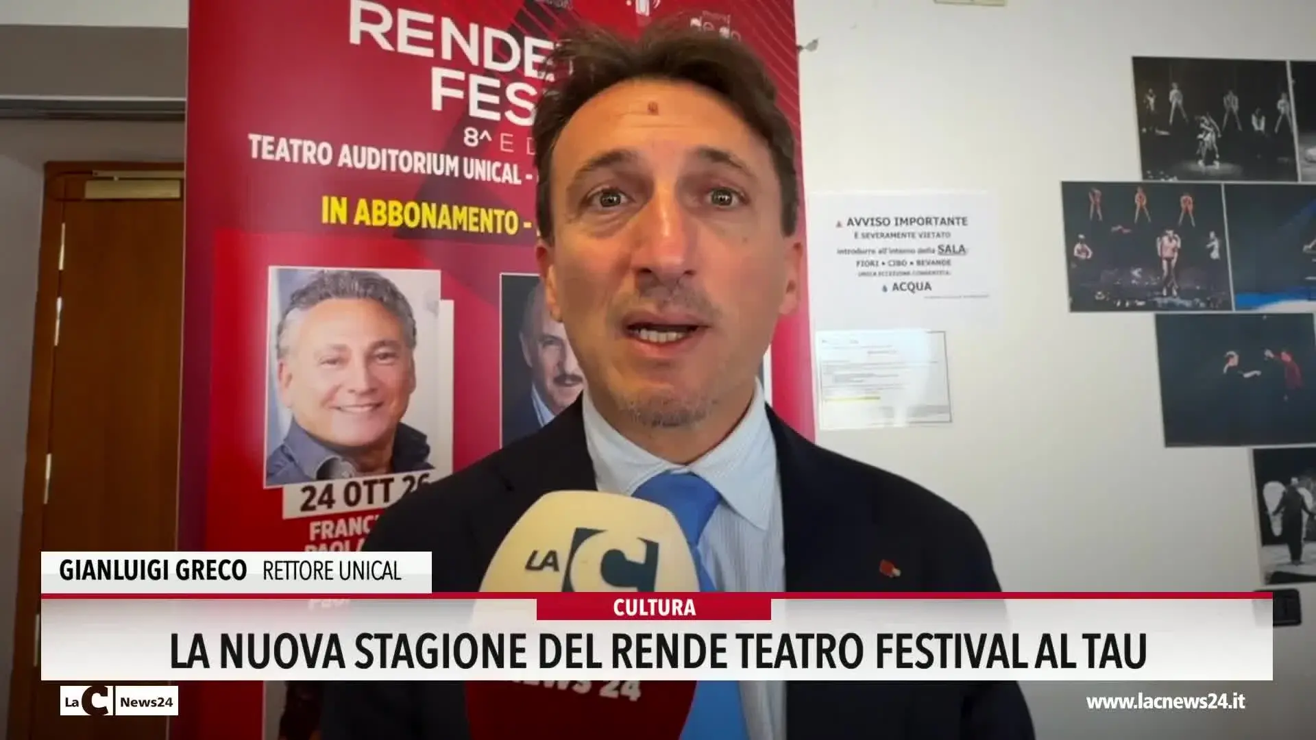 La nuova stagione del Rende Teatro Festival al TAU