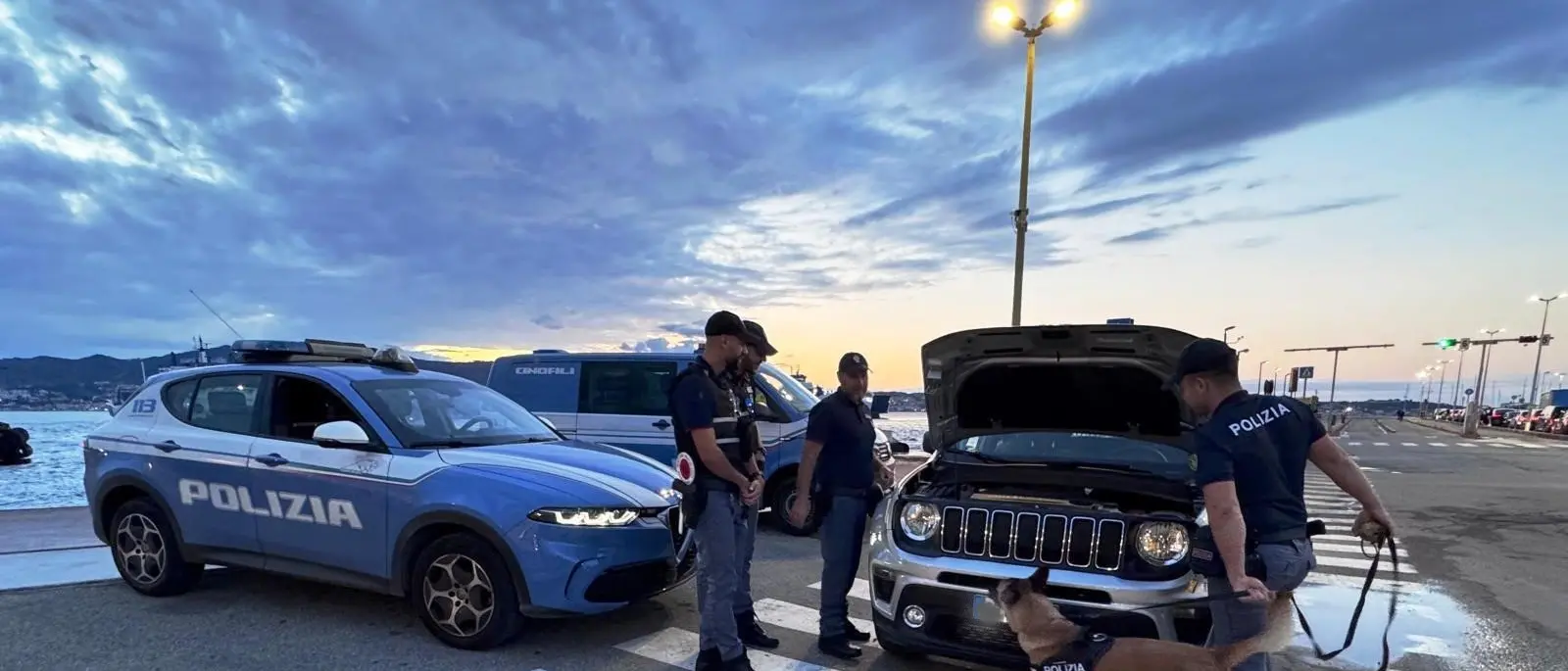 Il\u00A0cane poliziotto Pablo scova oltre un chilo di cocaina nascosto nel vano motore, a Villa\u00A0arrestato un 52enne