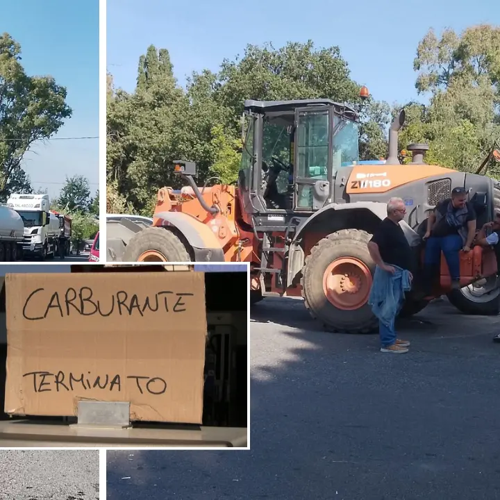Blocco degli agricoltori\u00A0a Vibo Marina, il carburante comincia a scarseggiare: code di auto ai distributori\n
