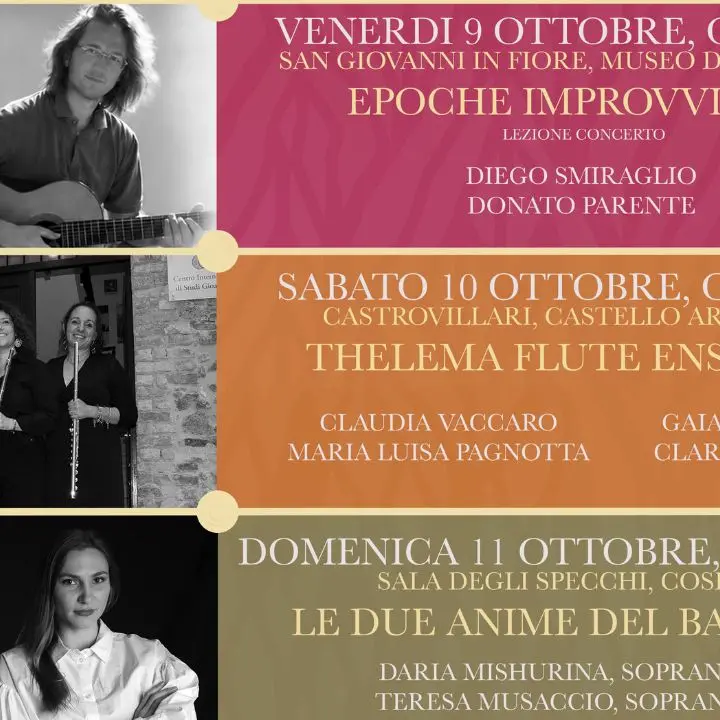 Festival Antonio Vivaldi, tre concerti tra San Giovanni in Fiore, Castrovillari e Cosenza\n