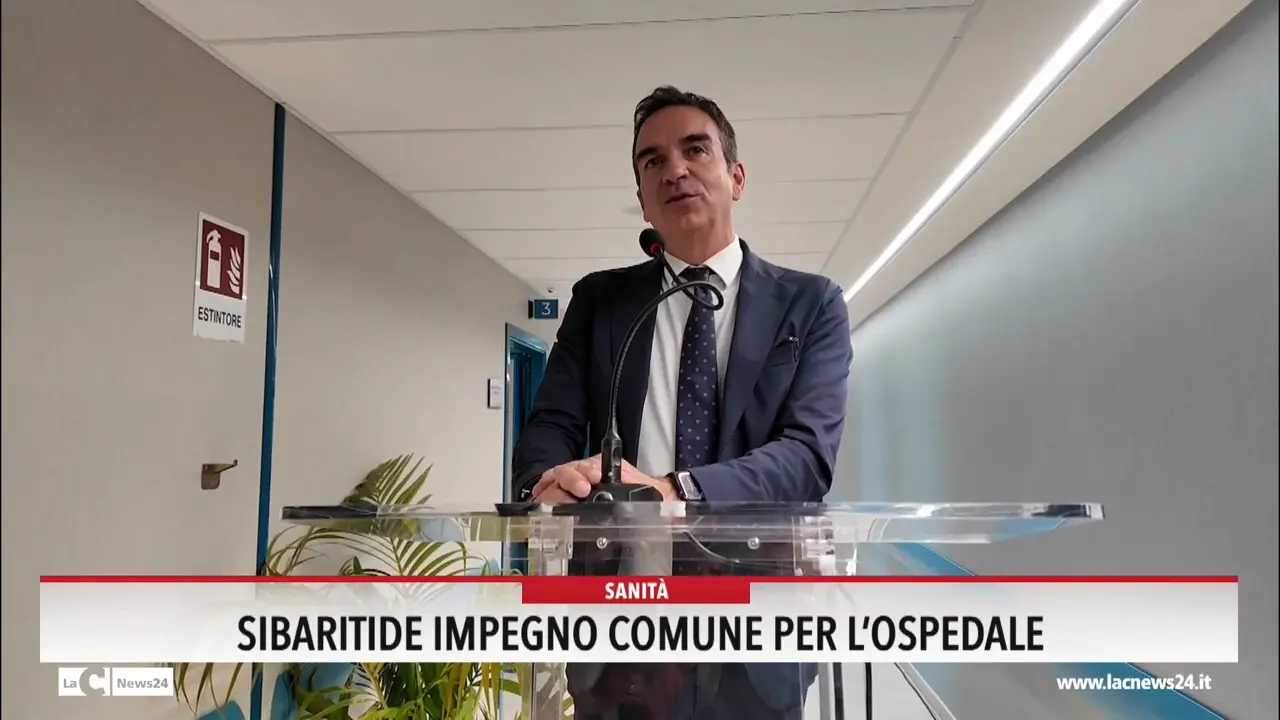 Sibaritide, impegno comune per l'ospedale