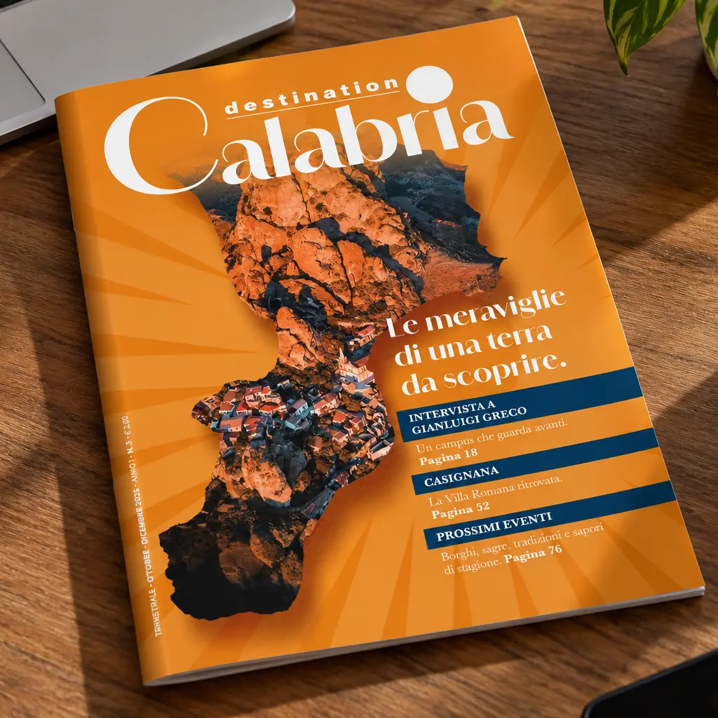 “Destination Calabria” sbarca ad AgriCleto: in vetrina il terzo numero del magazine dedicato alle eccellenze regionali\n