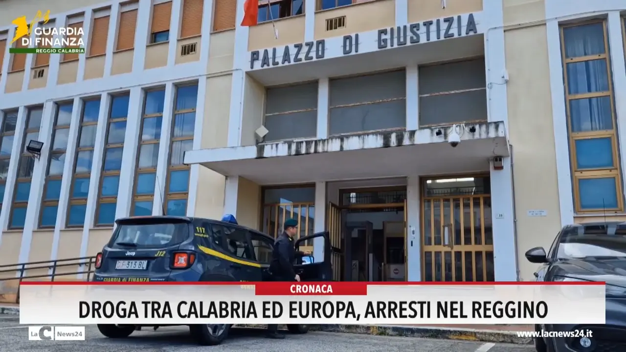 Droga tra Calabria ed Europa, arresti nel Reggino