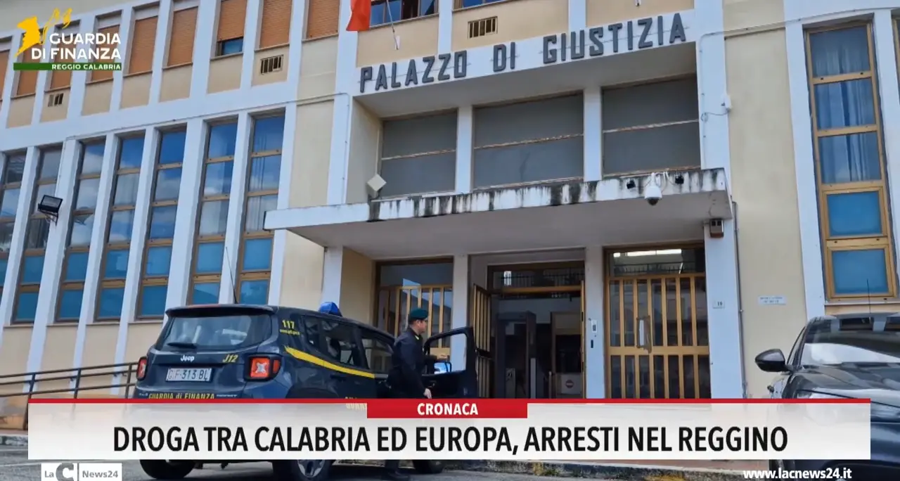 Droga tra Calabria ed Europa, arresti nel Reggino