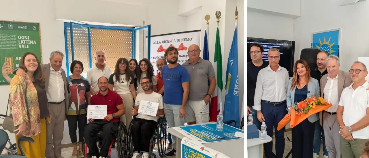 Subacquea per persone con disabilità, Straface lancia l’hub di Amendolara:\u00A0«Un modello da seguire»\n