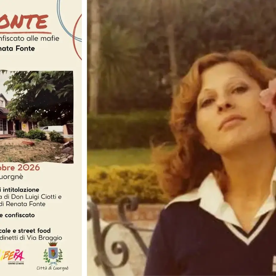 Villa confiscata alla ‘ndrangheta nel Torinese intitolata a Renata Fonte, vittima innocente di mafia\n