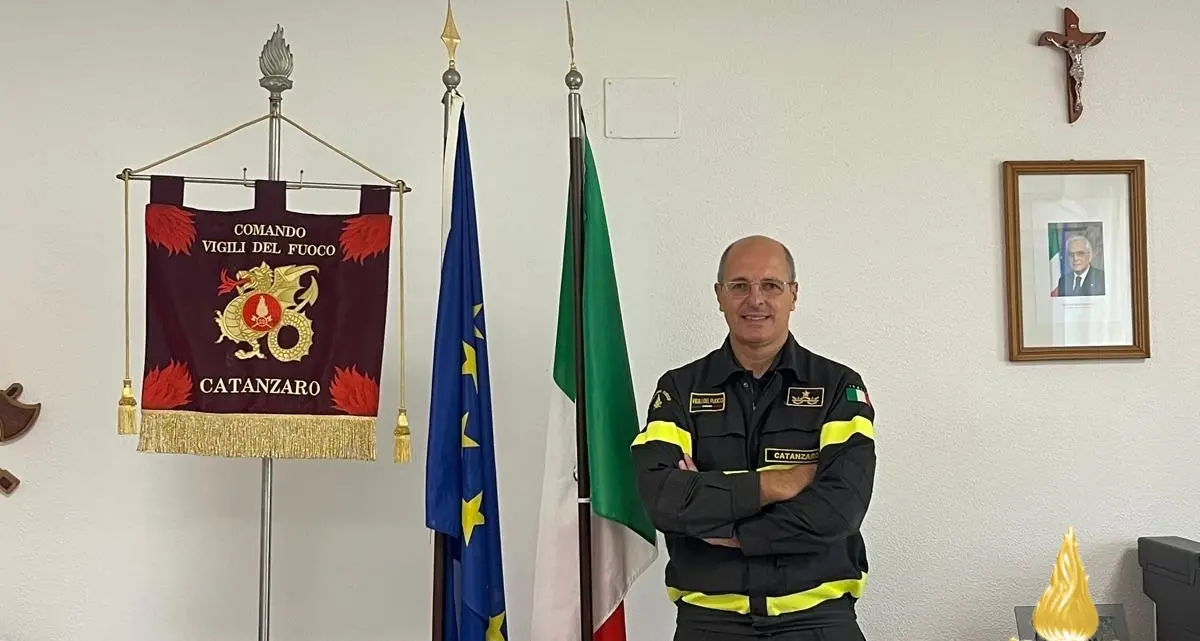 Catanzaro, Davide Pozzi nuovo comandante reggente dei Vigili del fuoco\n