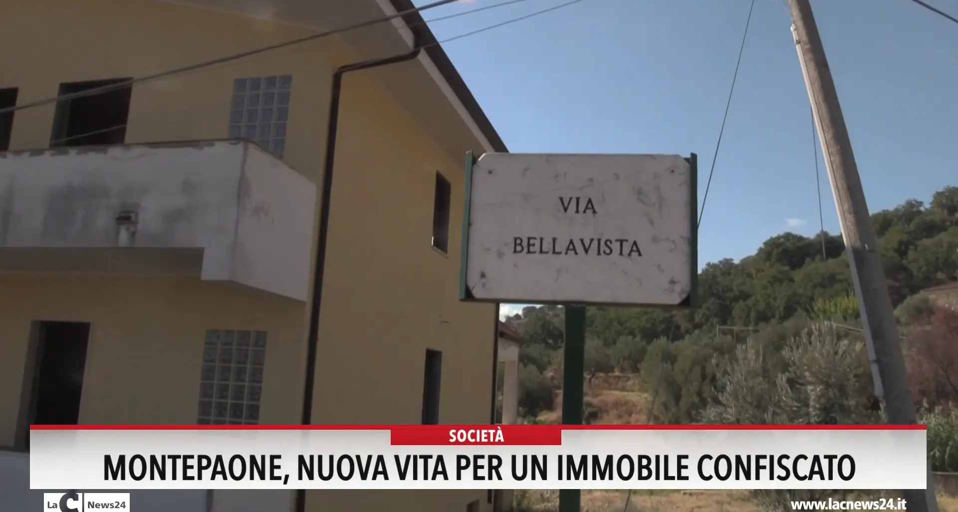 Montepaone, nuova vita per un immobile confiscato