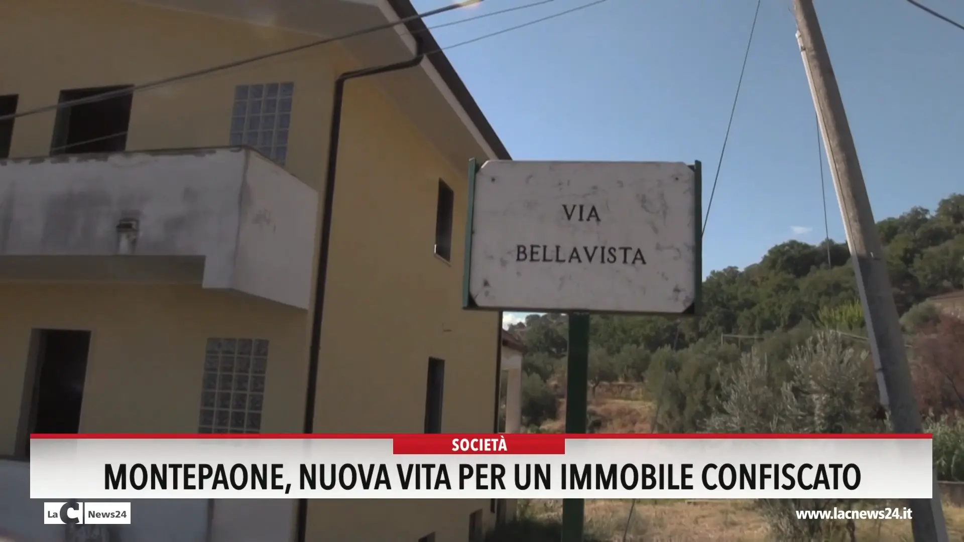 Montepaone, nuova vita per un immobile confiscato
