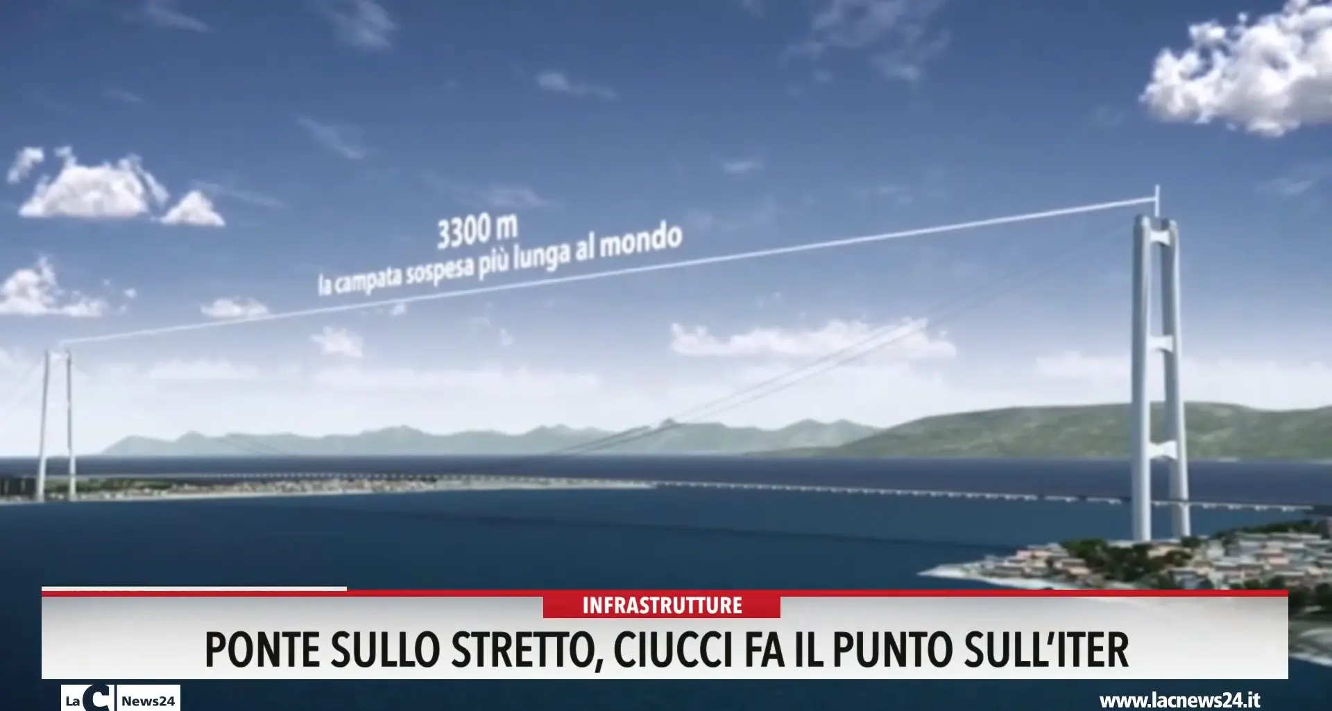 Ponte sullo Stretto, Ciucci fa il punto sull'iter