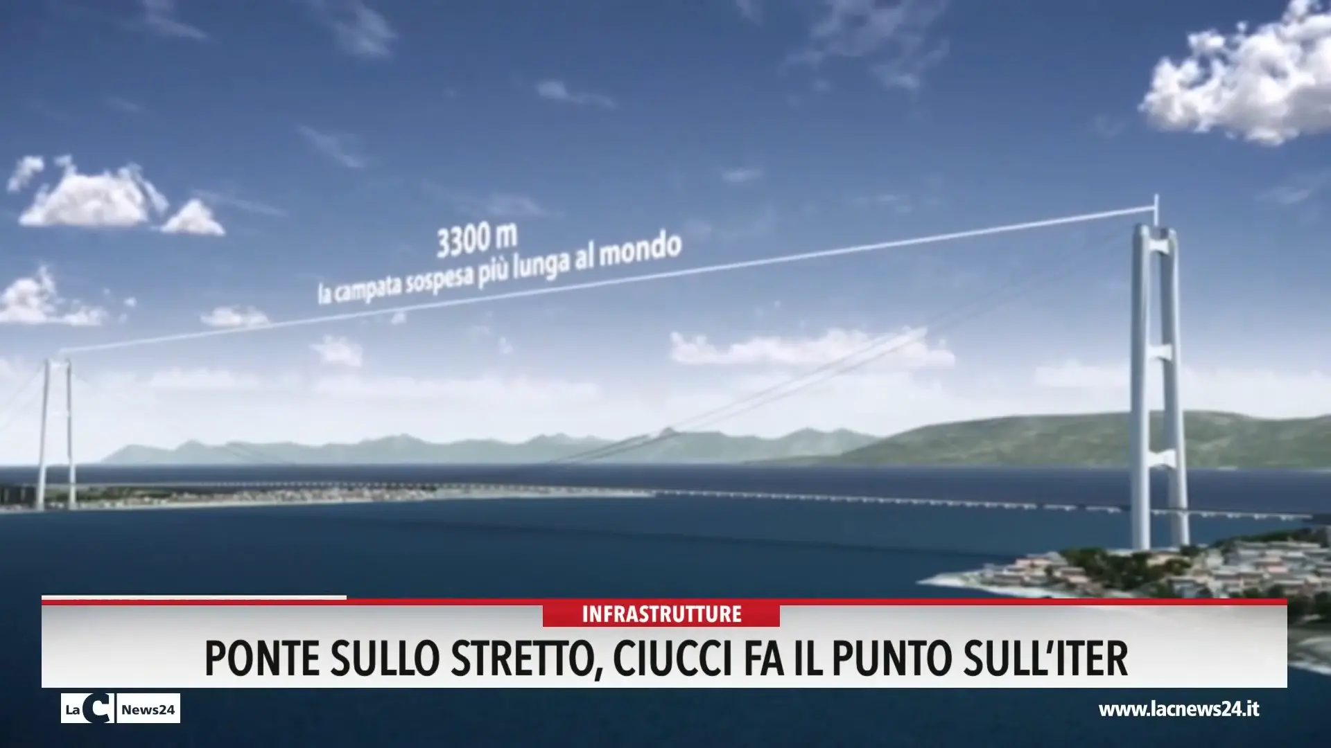 Ponte sullo Stretto, Ciucci fa il punto sull'iter