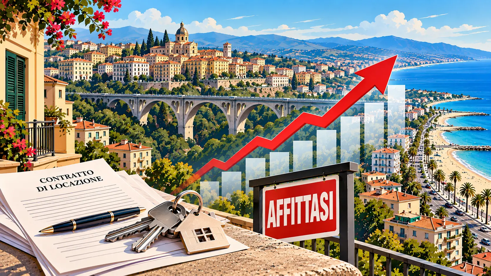 Affitti a Catanzaro, il prezzo segnala solo la scarsità. Scoppa: “serve più offerta, non più vincoli”\n