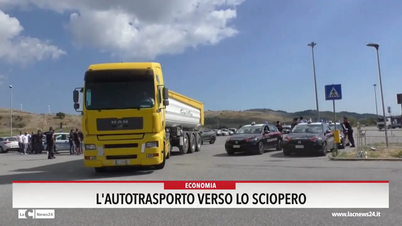 L'autotrasporto verso lo sciopero