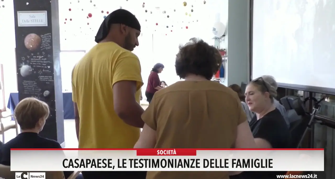 Casapaese, le testimonianze delle famiglie