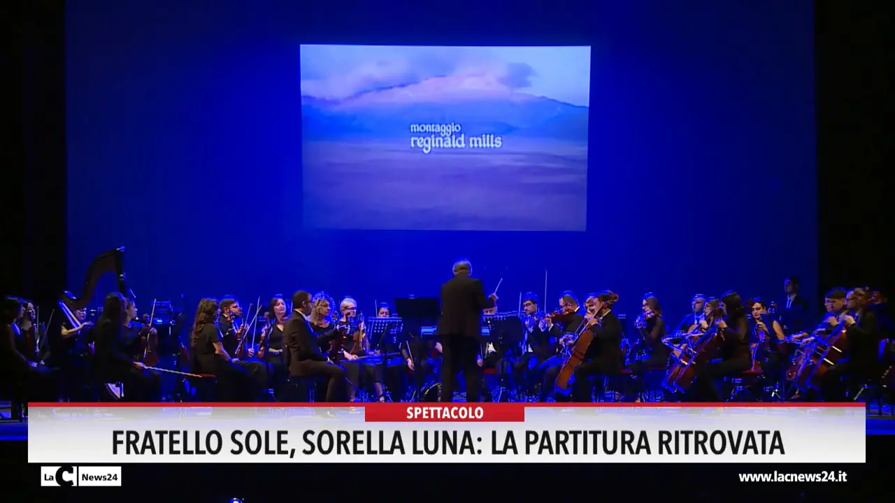 Fratello Sole, Sorella Luna: la partitura ritrovata