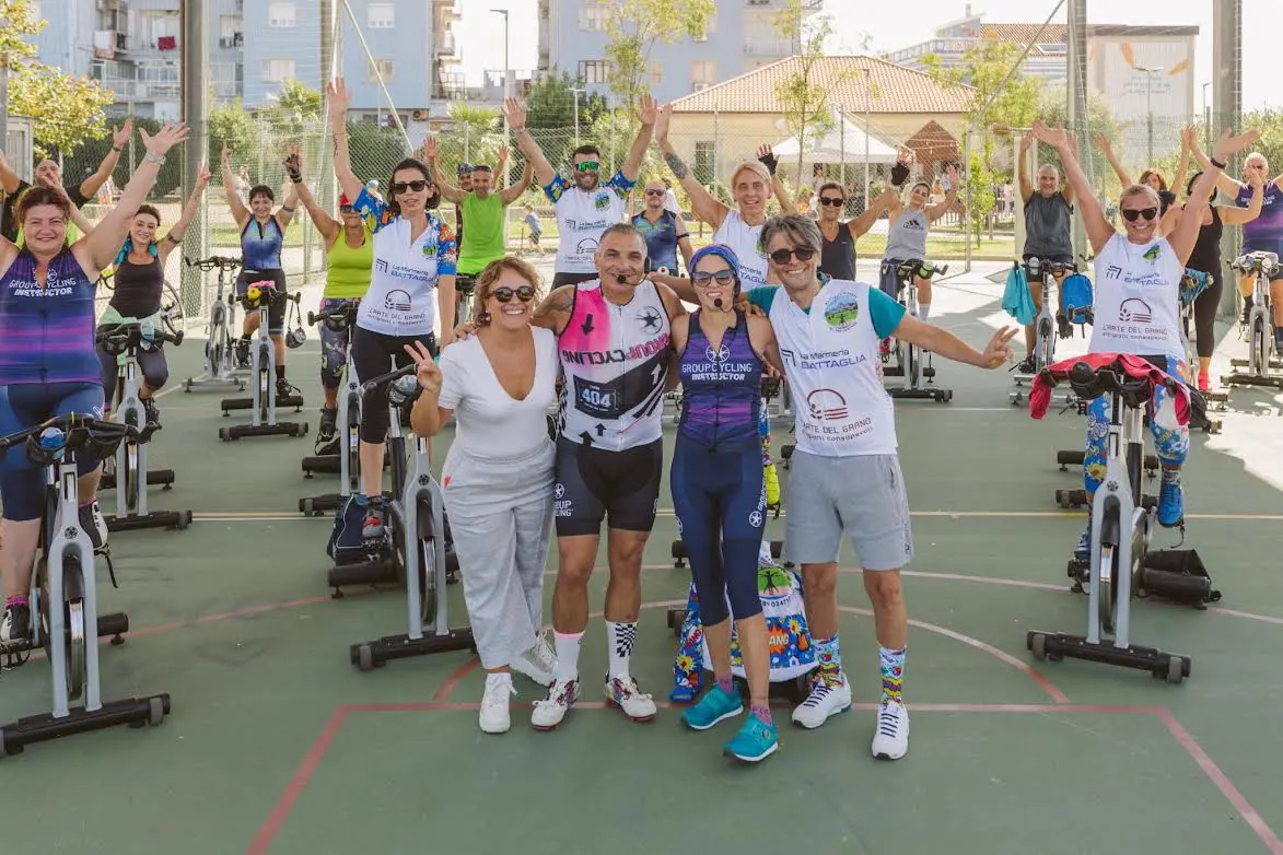 “Mare narrante” al Gaslini: tanti partecipanti al “Bike in the Park”