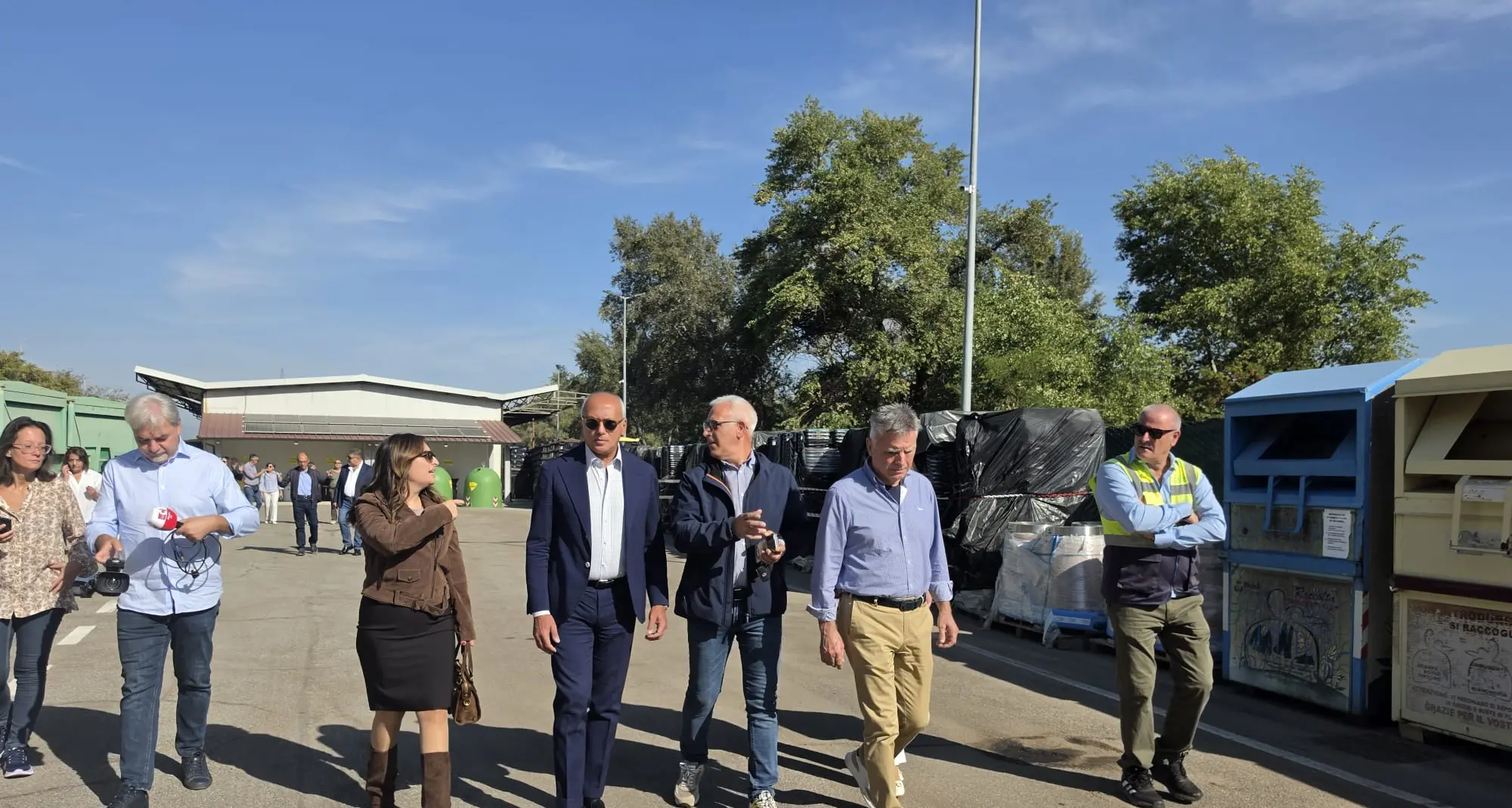Cosenza, inaugurato il Centro di raccolta di Vagliolise: operativo da lunedì 12 ottobre. Parla Caruso