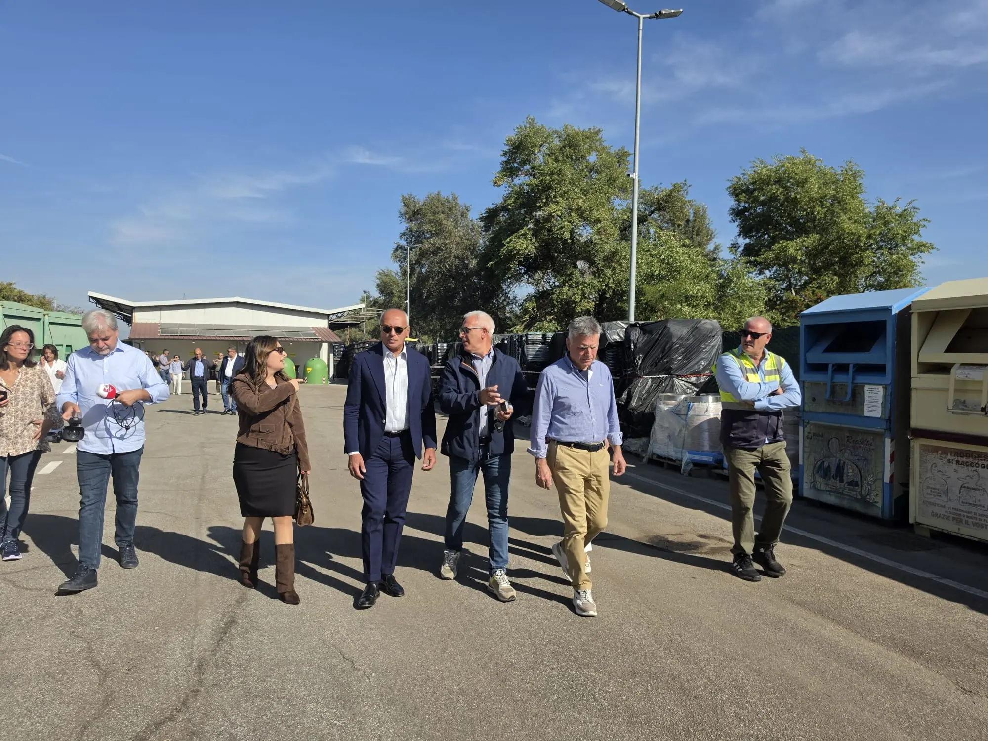 Cosenza, inaugurato il Centro di raccolta di Vagliolise: operativo da lunedì 12 ottobre. Parla Caruso