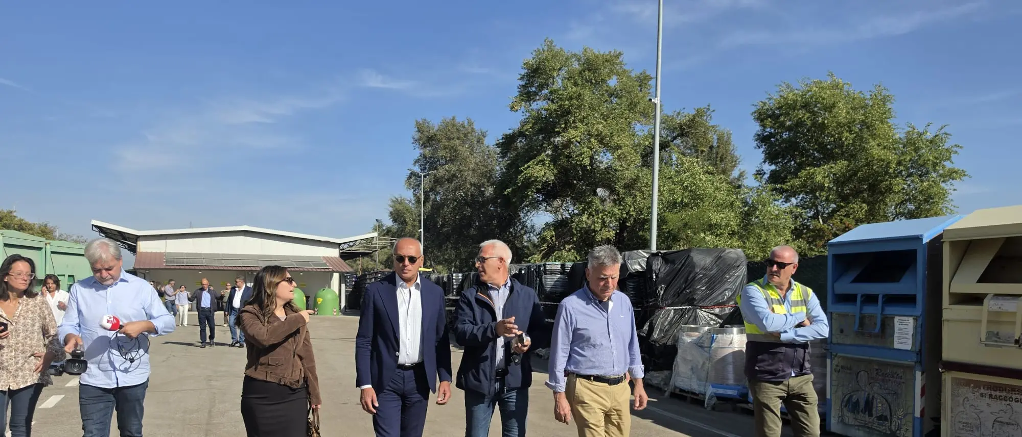 Cosenza, inaugurato il Centro di raccolta di Vagliolise: operativo da lunedì 12 ottobre. Parla Caruso