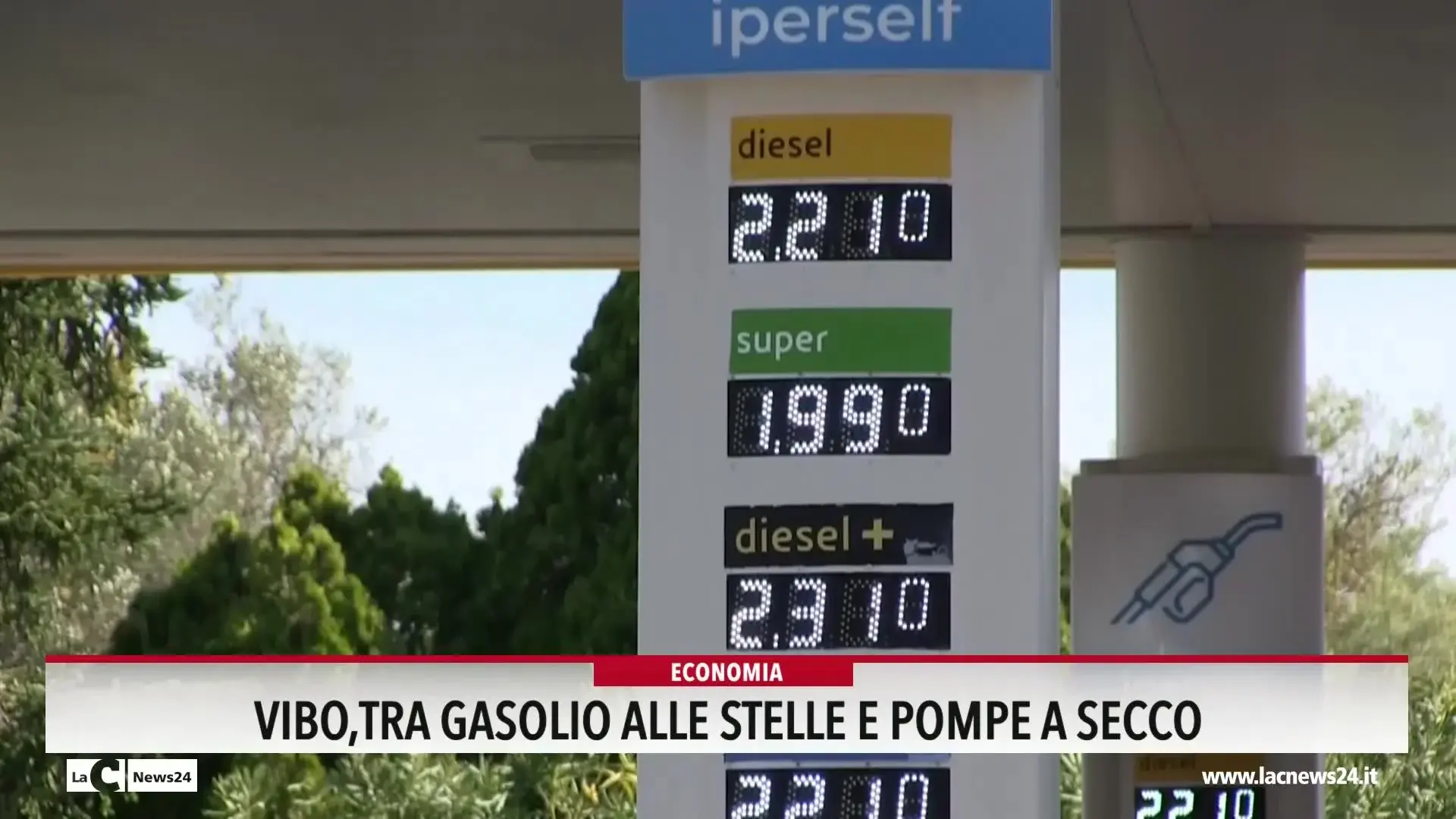Vibo, tra gasolio alle stelle e pompe a secco