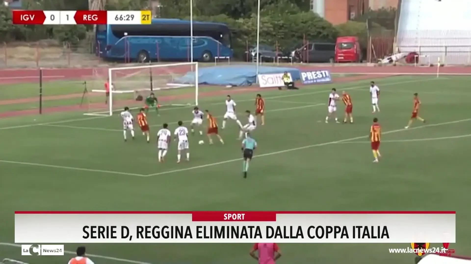 Serie D, Reggina eliminata dalla Coppa Italia