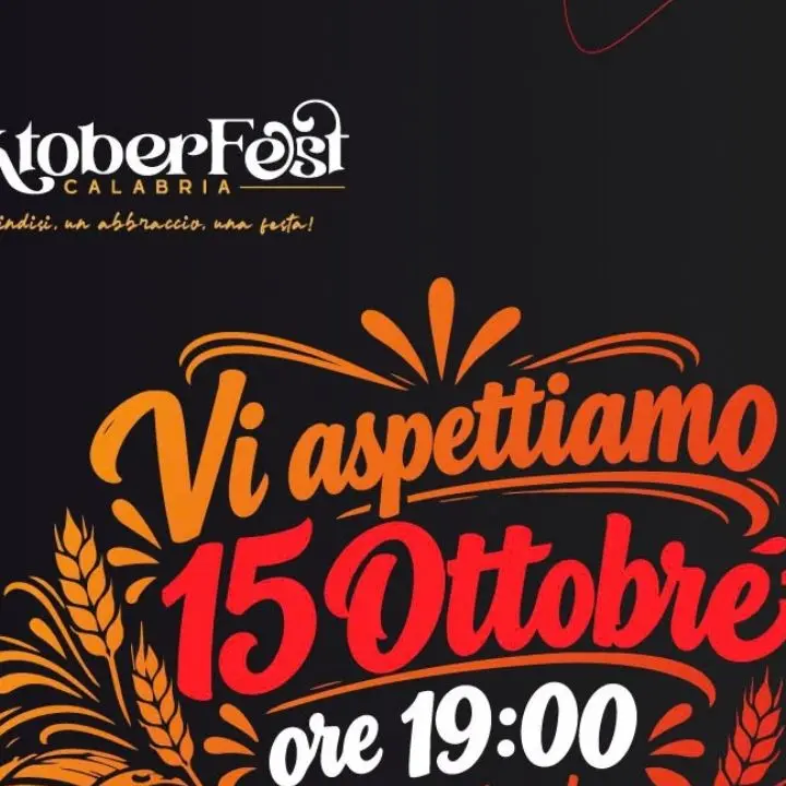 Oktoberfest Calabria, a Rende la settima edizione: nuova location e apertura il 15 ottobre\n