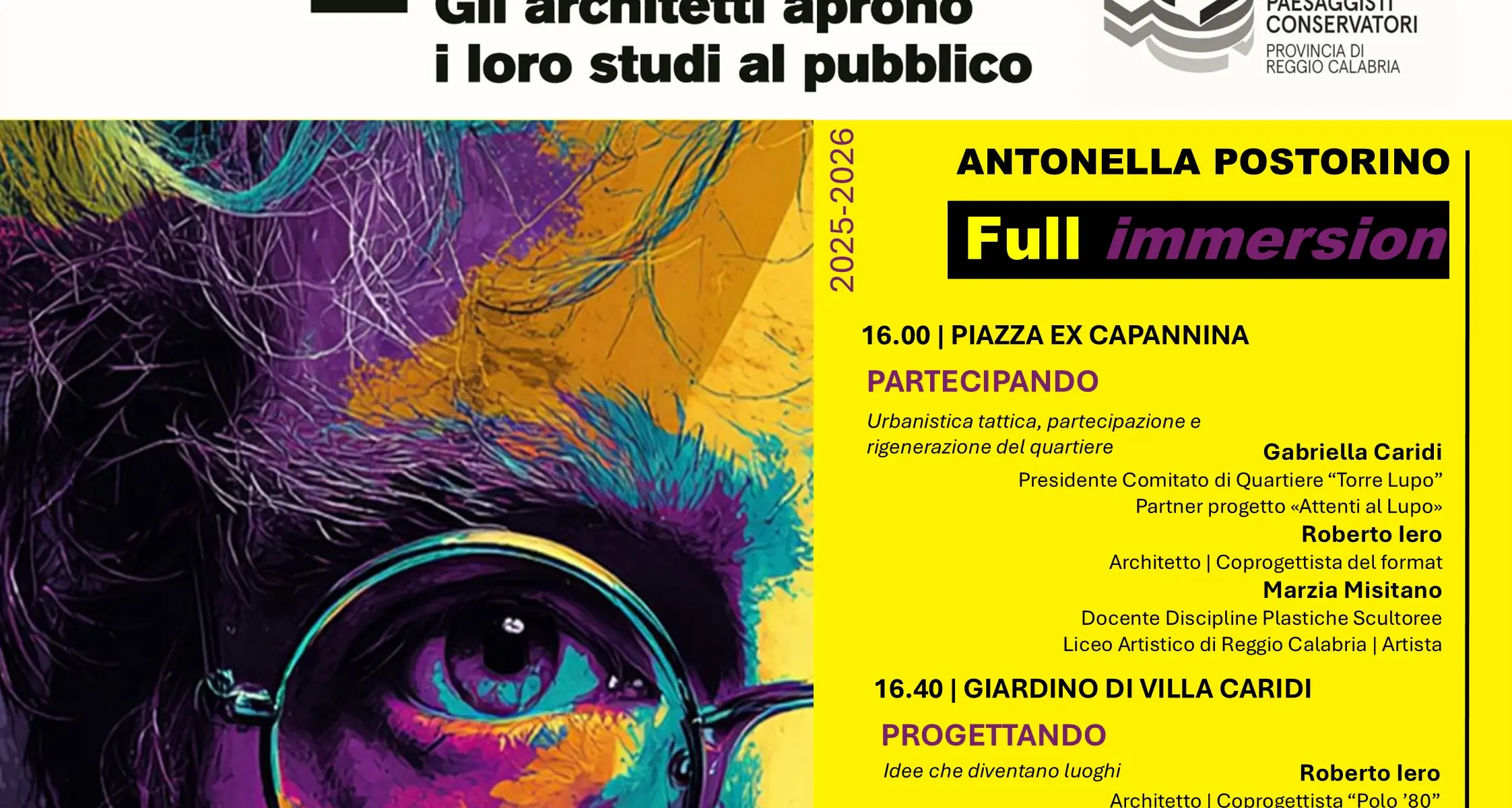 Reggio, l’architettura incontra la città al Parco Lineare Sud: con «Full Immersion» un viaggio tra creatività, ricerca e nuovi linguaggi\n