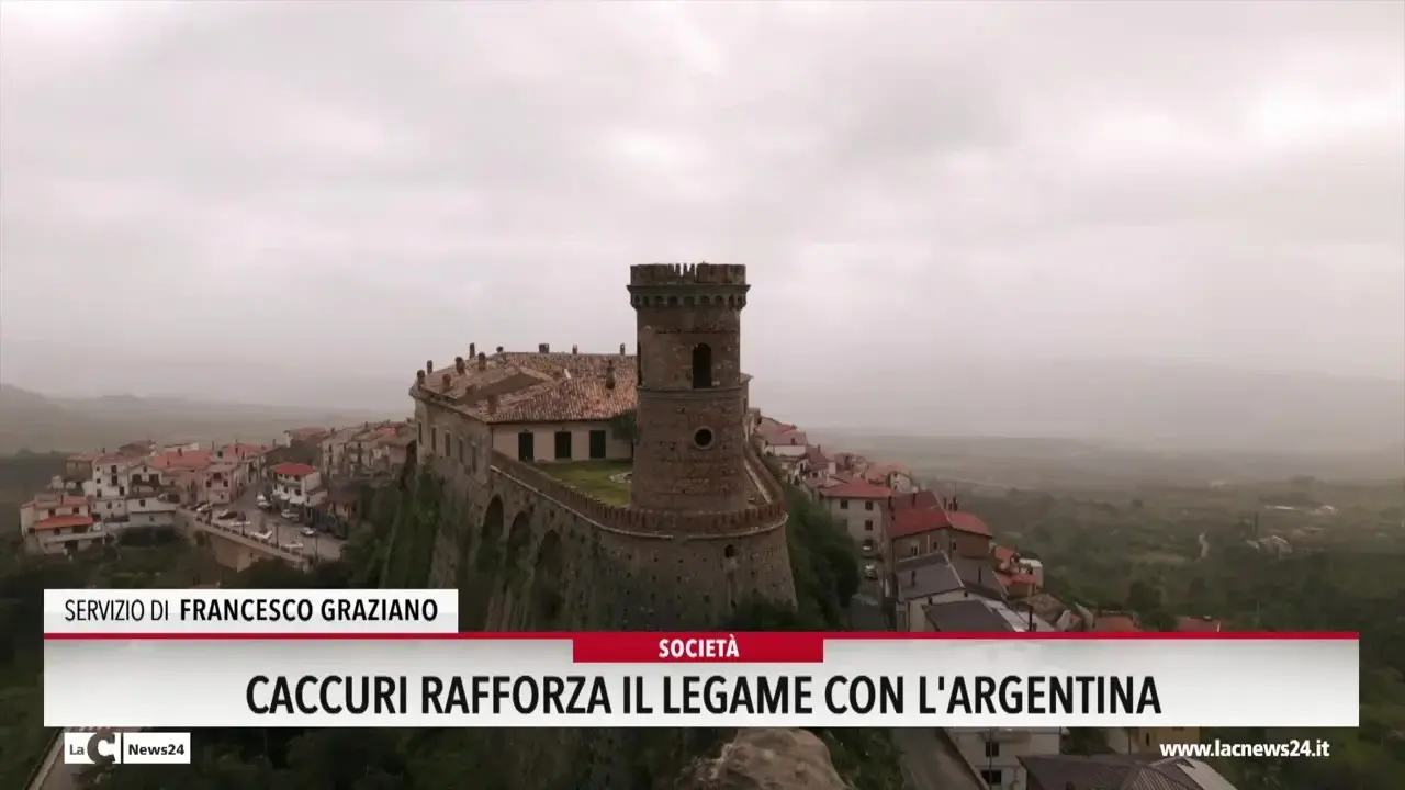 Caccuri rafforza il legame con l' Argentina