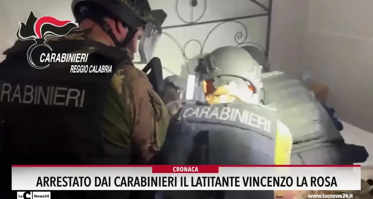 Arrestato dai carabinieri il latitante Vincenzo la Rosa