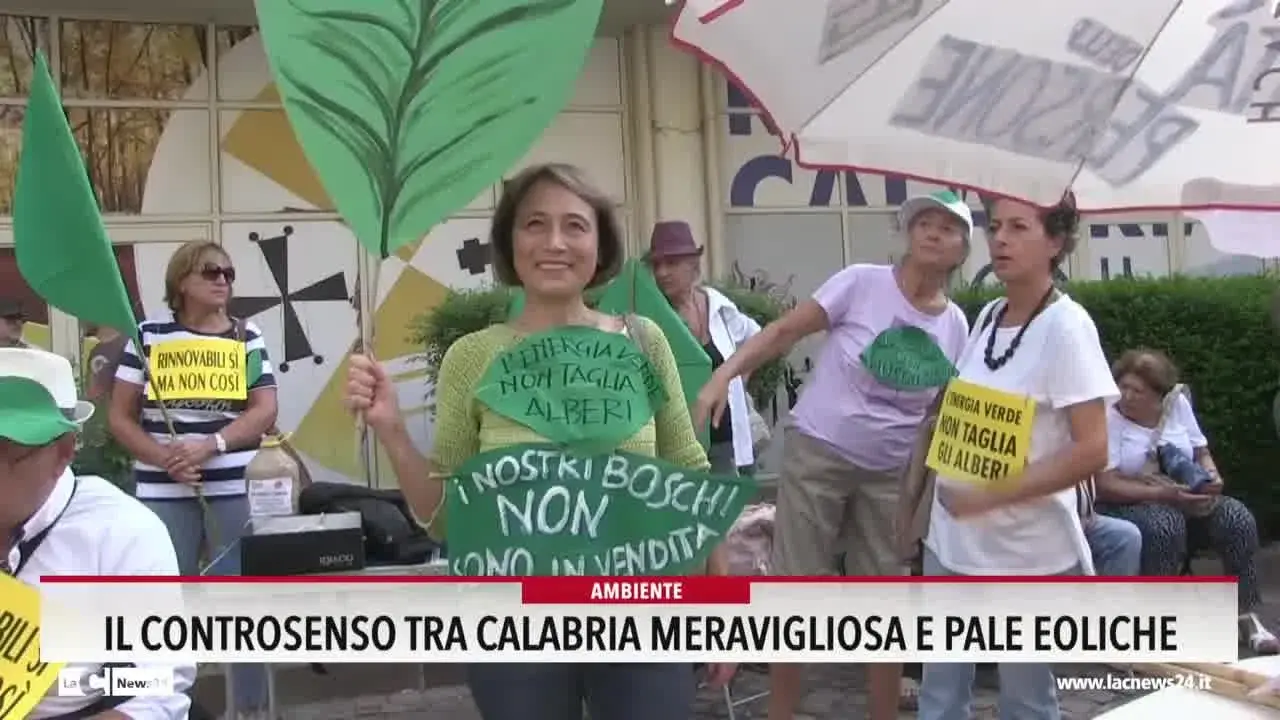 Il controsenso tra Calabria meravigliosa e pale eoliche