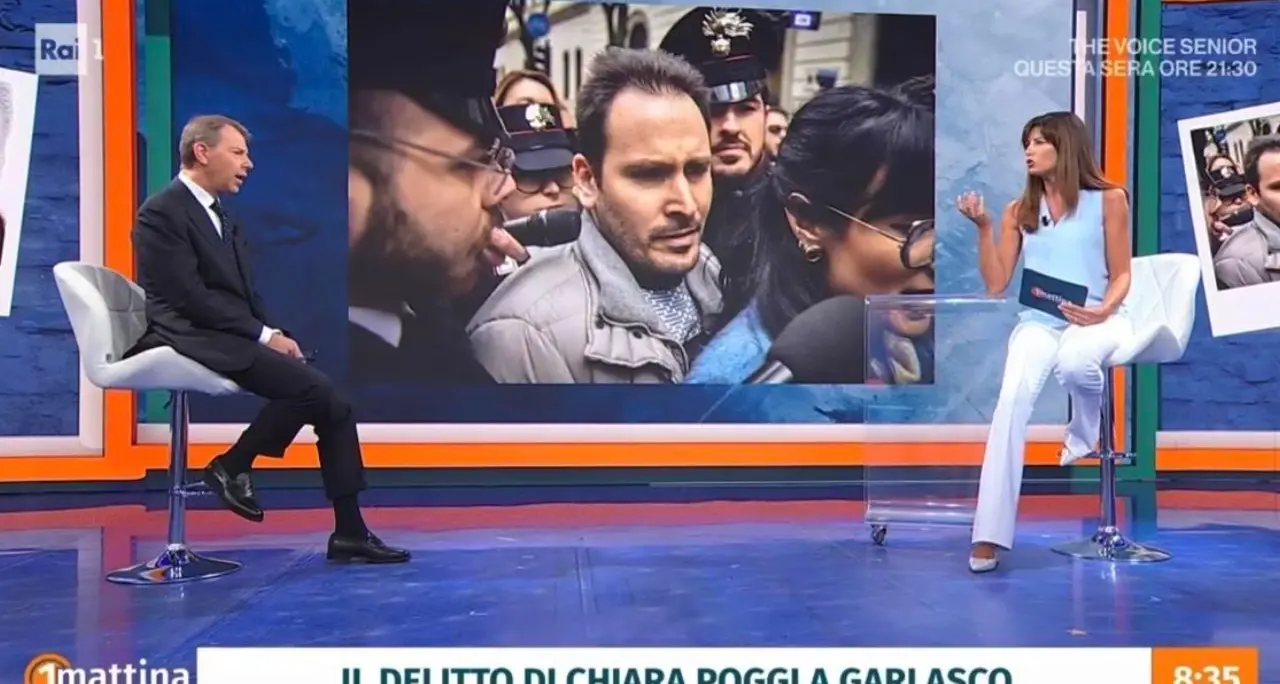 Caso Garlasco, Francesco Giorgino a Uno Mattina: diritto di cronaca e presunzione d’innocenza al centro del dibattito\n